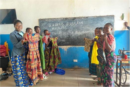 OUR AIM FOUNDATION EMPOWERS WOMEN AROUND THE WORLD